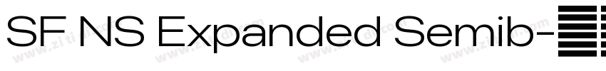 SF NS Expanded Semib字体转换 SF NS Expanded Semib字体转换
